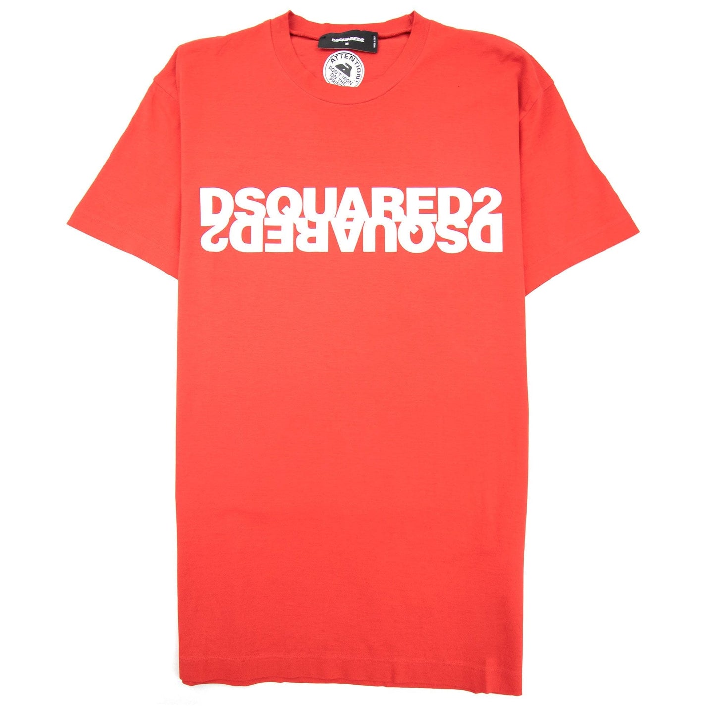Dsquared2 Mirror Logo Tshirt Red