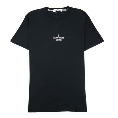 Stone Island Archivio Project T Shirt Black V0029