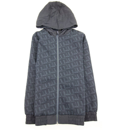 Hugo Boss Kids Reversible Zip Up Hoodie Navy