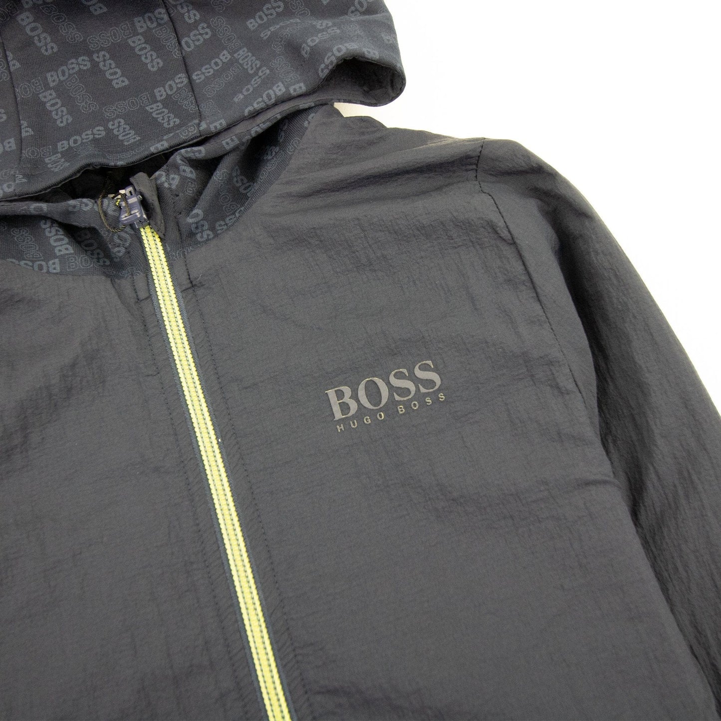 Hugo Boss Kids Reversible Zip Up Hoodie Navy