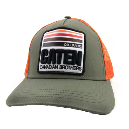 Dsquared2 Caten Mesh Cap Khaki