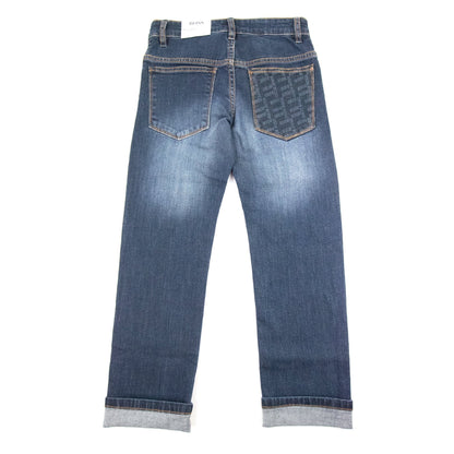 Hugo Boss Kids Adjustable Regular Fit Jeans Dark Blue