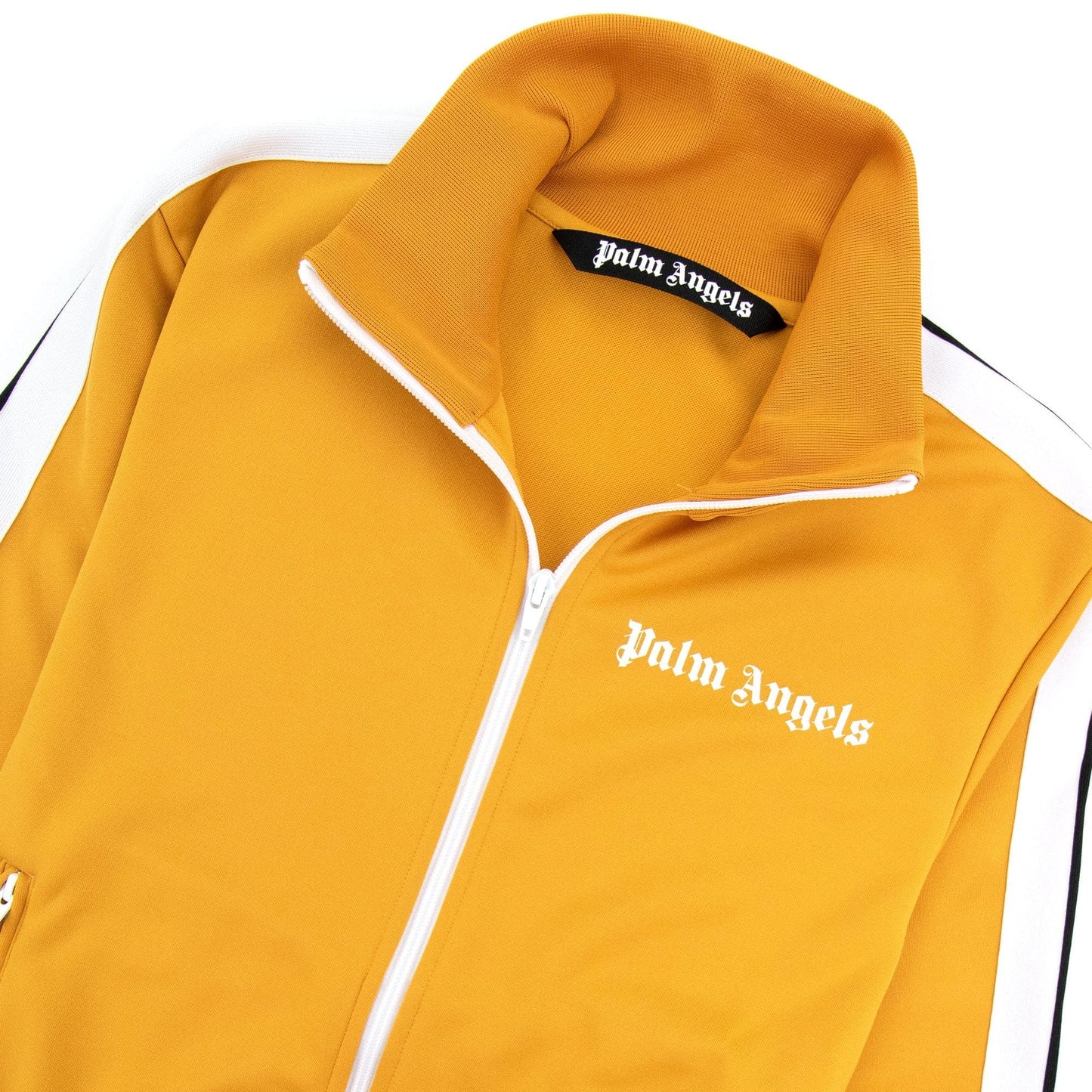 Palm Angels Autumn Blaze Tracksuit Jacket Yellow/white
