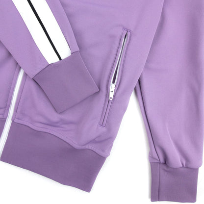 Palm Angels Autumn Blaze Tracksuit Jacket Lilac/white