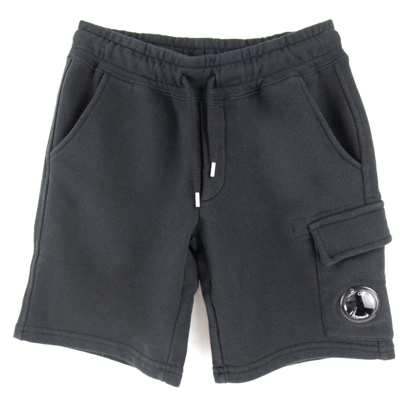 C.P. Company Undersixteen Lens Logo Bermuda Shorts Black 999