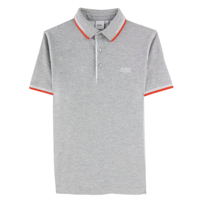 Hugo Boss Kids Basic Logo Polo Grey
