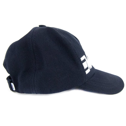 Moncler Junior Berretto Cotton Logo Cap Navy 742