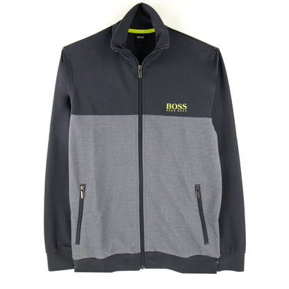 Hugo Boss Contrast Logo Tracksuit Jacket Navy 400
