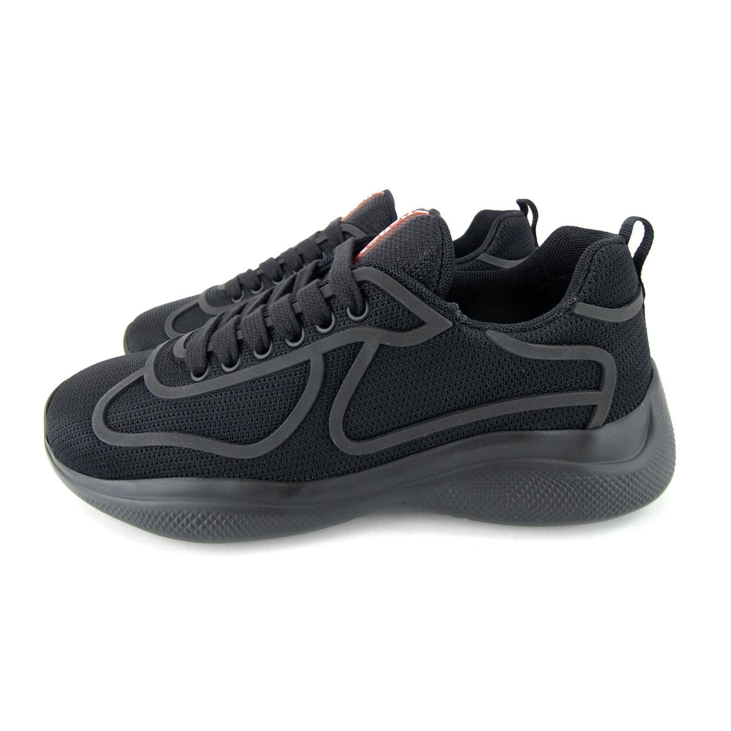 Prada Bike Fabric Sneakers Black