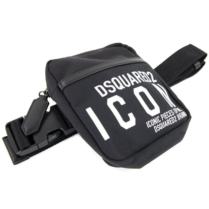 Dsquared2 Icon Print Belt Bag Black