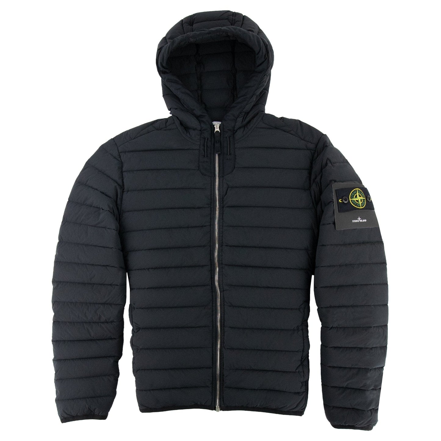 Stone Island Loom Woven Padded Jacket Black V0029