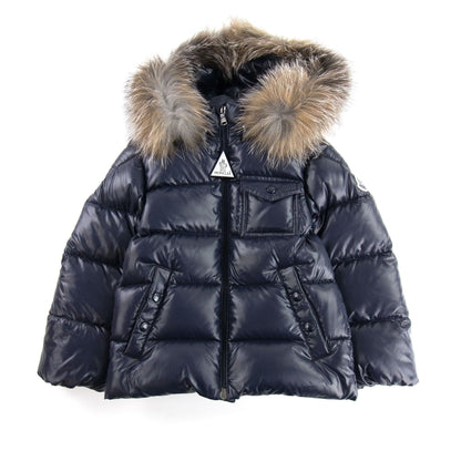 Moncler Junior K2 Giubbotto Down Padded Jacket Navy 742