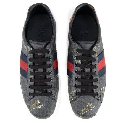Gucci GG Supreme Tigers Sneaker Black/mu 1102