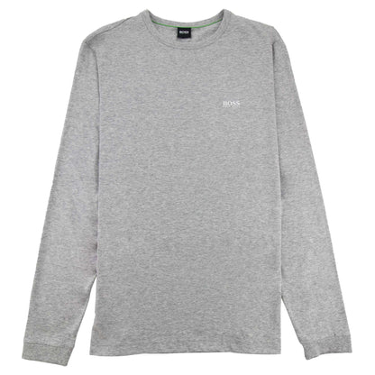 Hugo Boss Small Logo Long Sleeve Top Grey