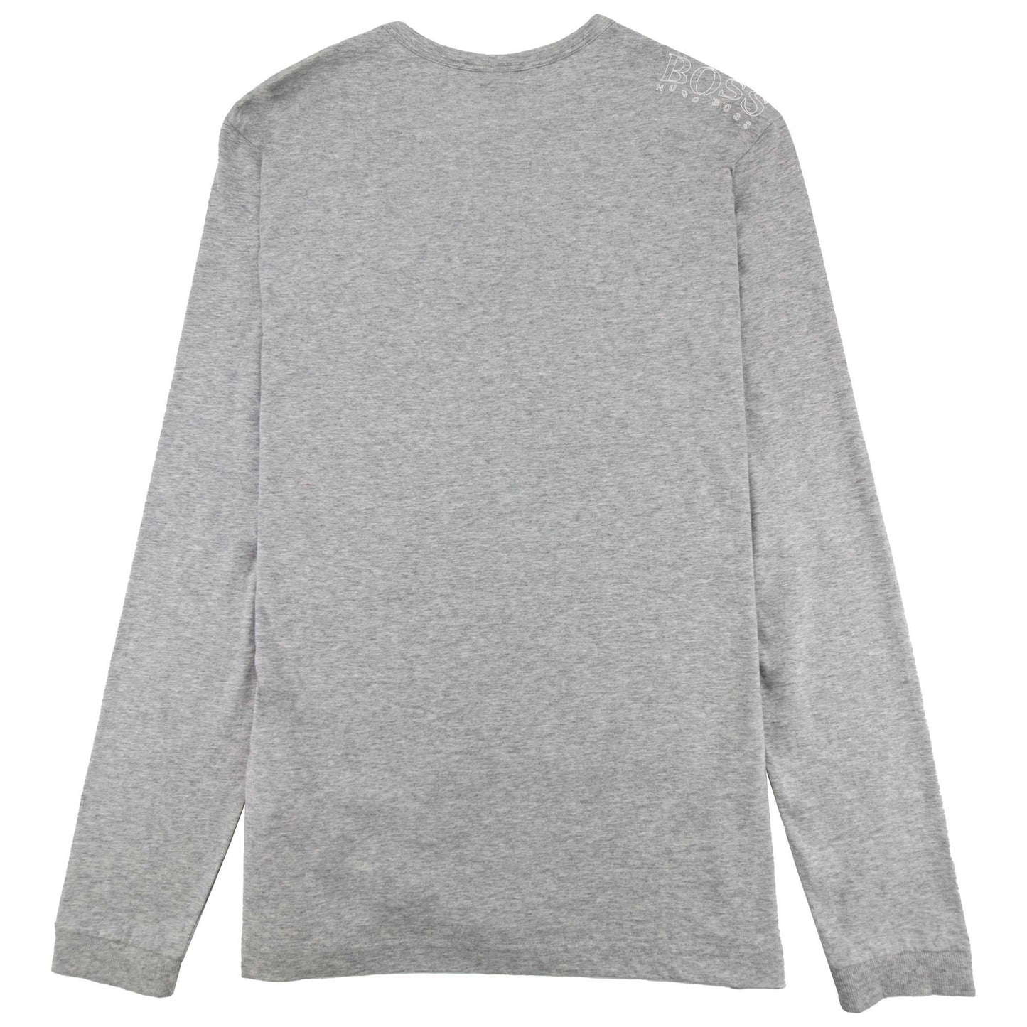 Hugo Boss Small Logo Long Sleeve Top Grey
