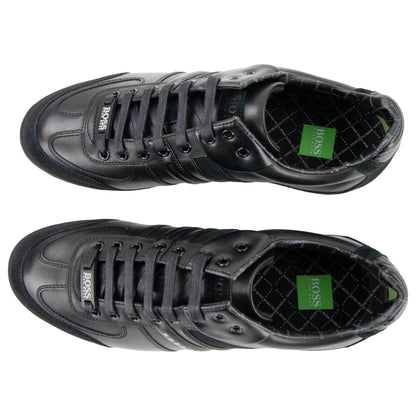 Hugo Boss Aki Low Top Trainers Black 001