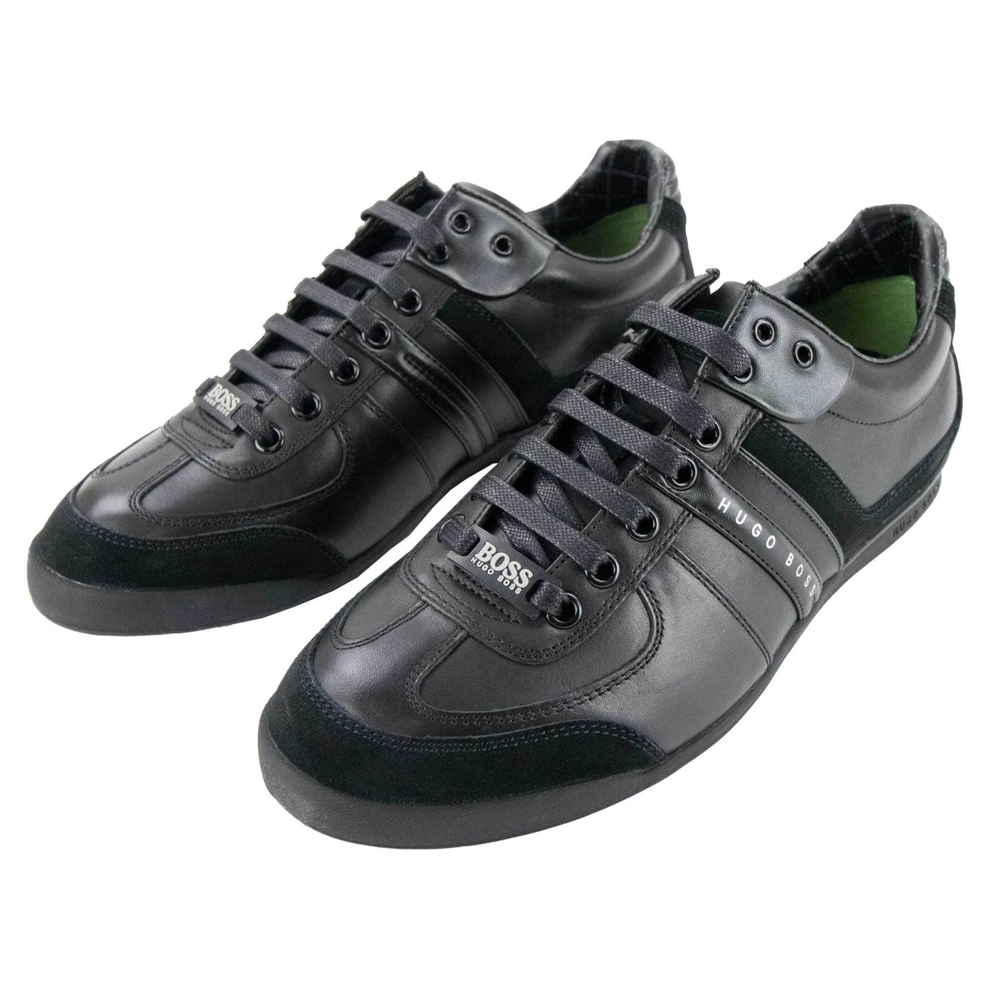 Hugo Boss Aki Low Top Trainers Black 001