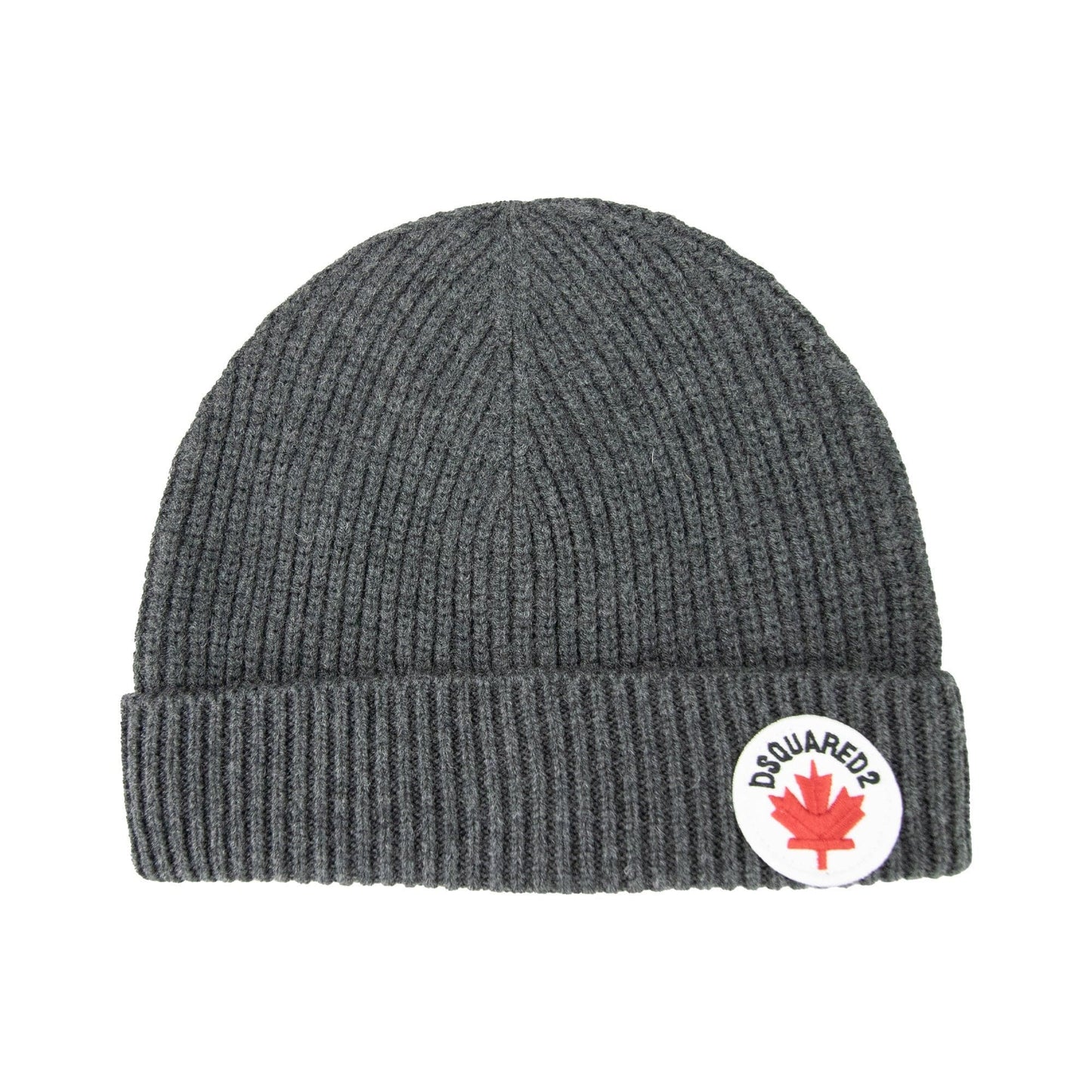 Dsquared2 Maple Leaf Beanie Dark Grey