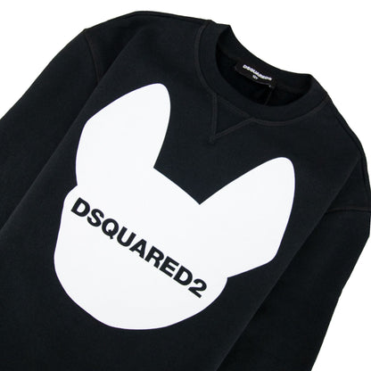 Dsquared2 Kids Dsquared Dog Sweatshirt Black