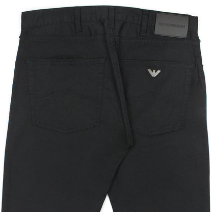 Emporio Armani J45 Regular Fit Chinos Black 999