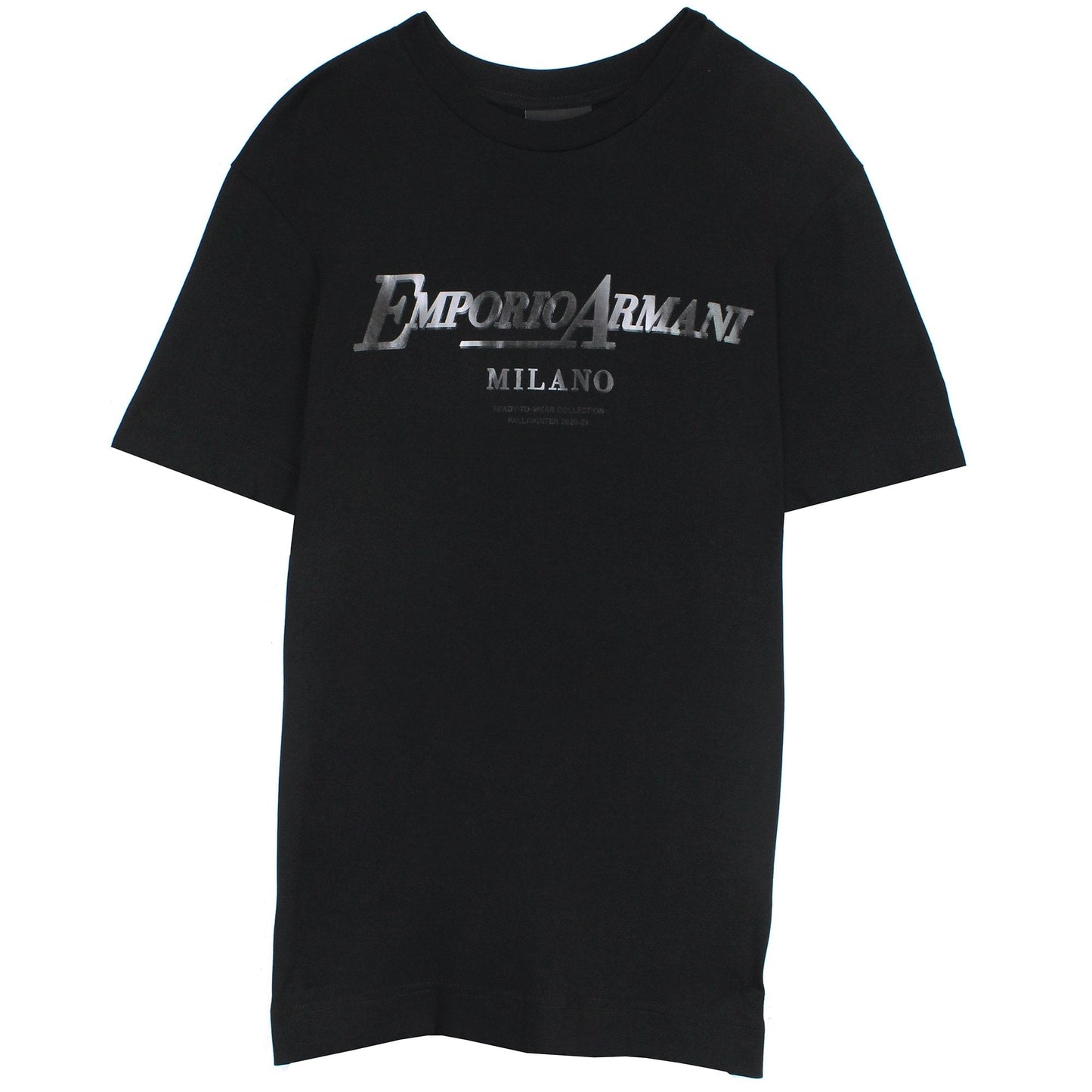 Emporio Armani Ready To Wear Logo T Shirt Black 999