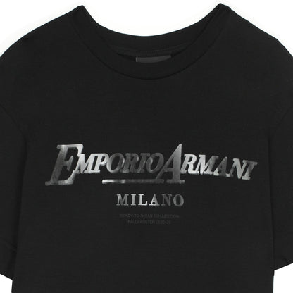 Emporio Armani Ready To Wear Logo T Shirt Black 999