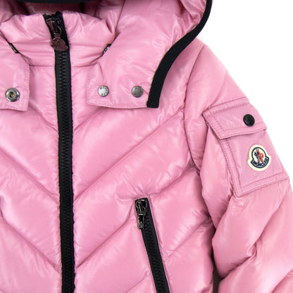 Moncler Junior Broul Giubbotto Down Jacket Pink 525
