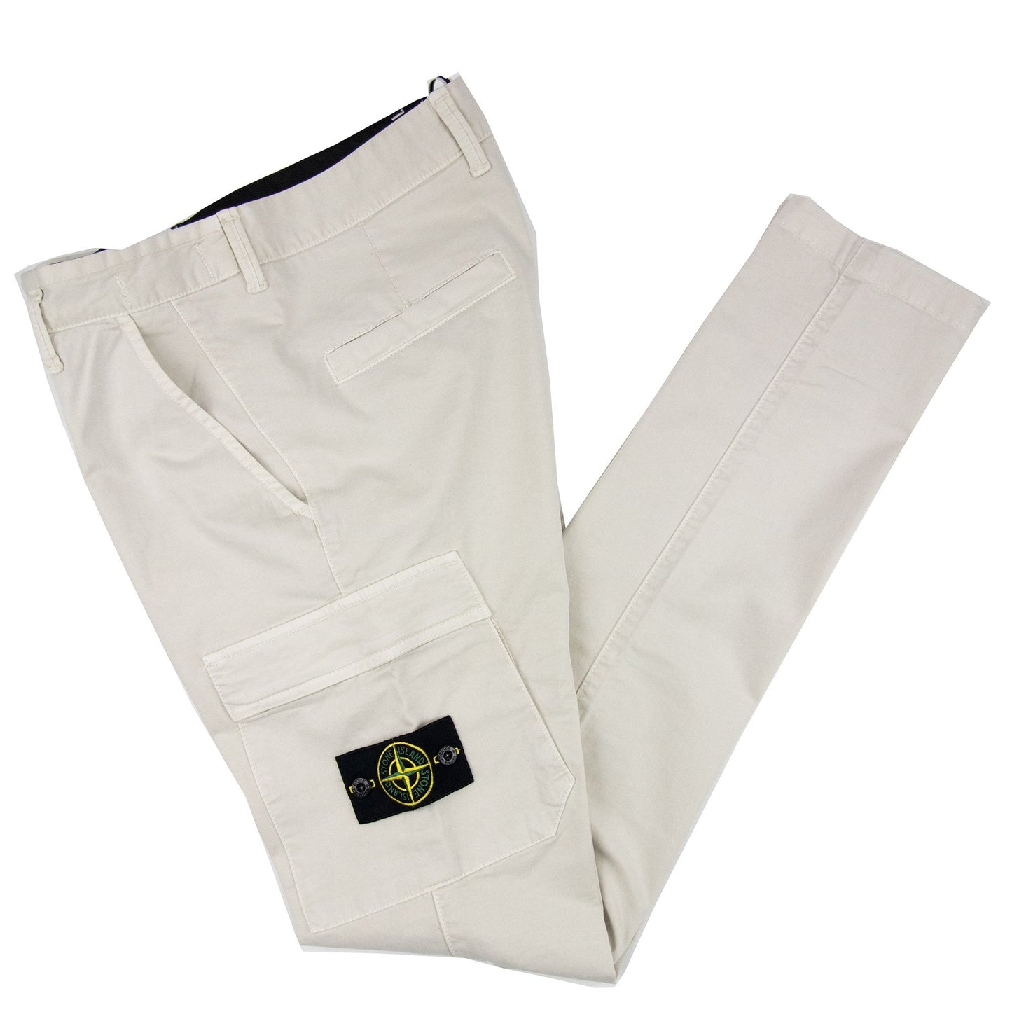 Stone Island Cargo Trousers Flap Pocket Beige