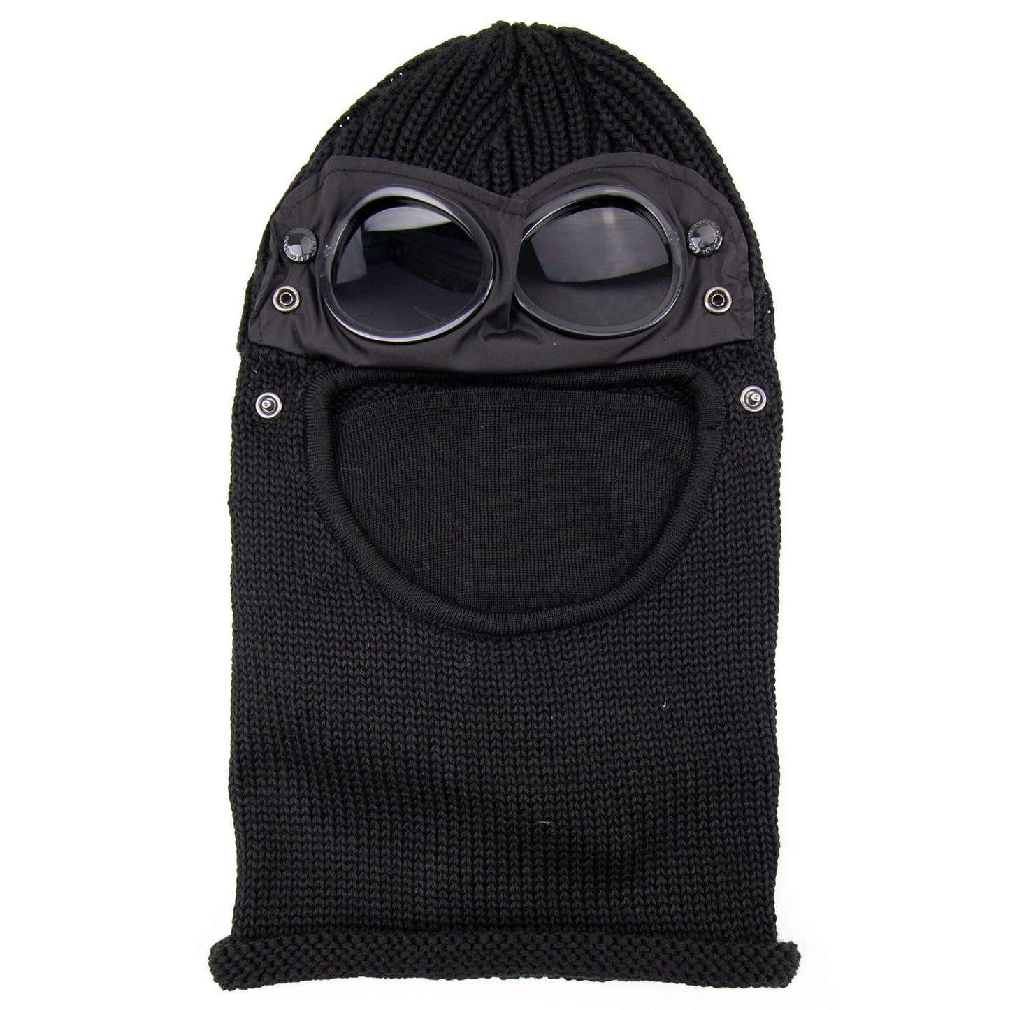 C.P. Company Merino Wool Goggle Balaclava Black 999