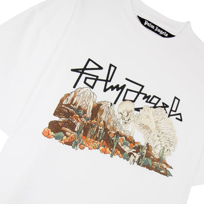 Palm Angels Desert Skull T-Shirt White