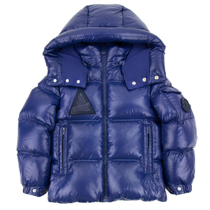 Moncler Junior Ecrins Padded Jacket Blue