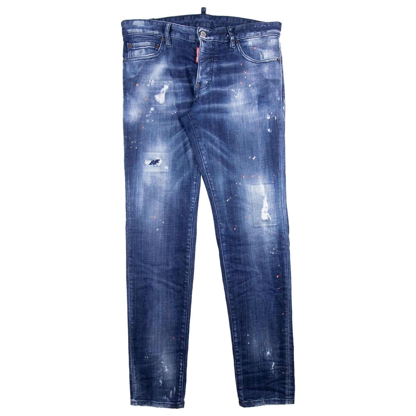 Dsquared2 Medium Orange Slim Fit Jeans Denim 470