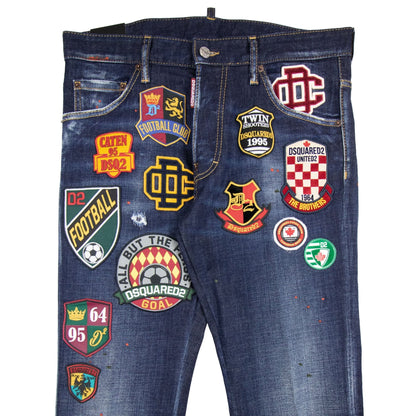 Dsquared2 College Patch Cool Guy Jeans Denim 470