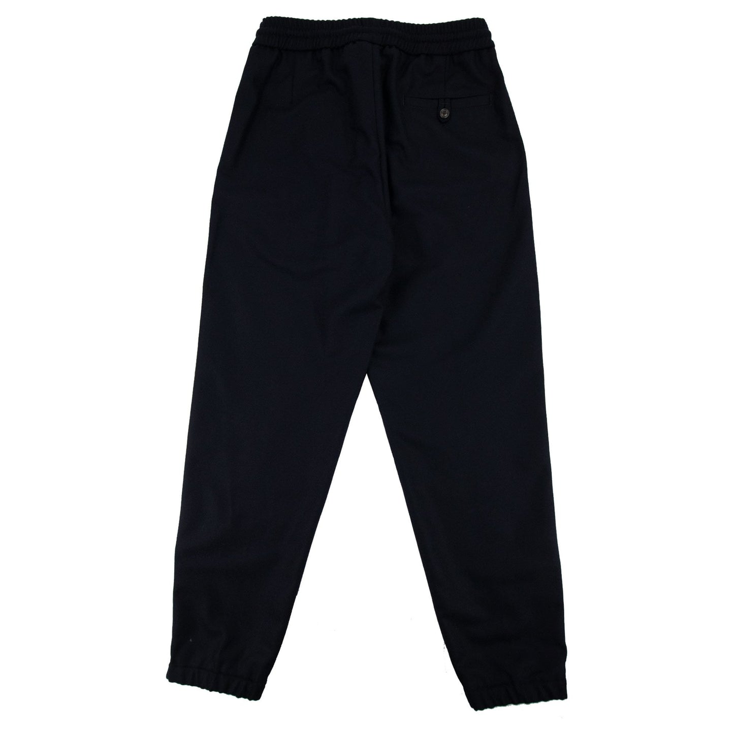 Moncler Rubber Logo Straight Cuff Pants Navy 742