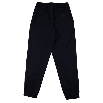 Moncler Rubber Logo Straight Cuff Pants Navy 742