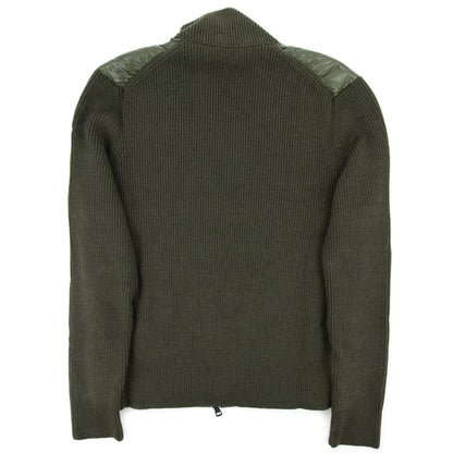 Moncler Maglione Tricot Card Cardigan Khaki 886
