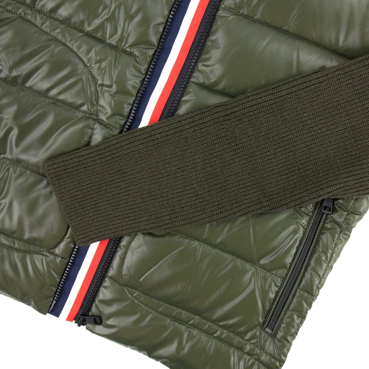 Moncler Maglione Tricot Card Cardigan Khaki 886