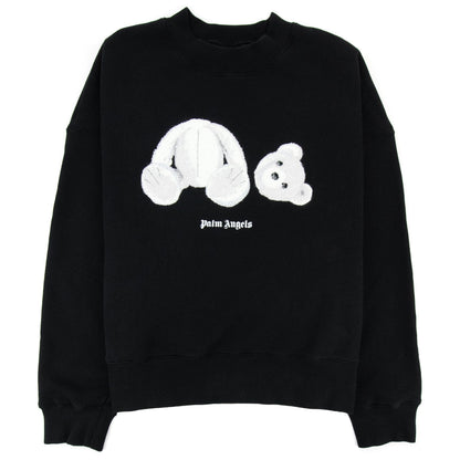 Palm Angels Ice Kill Bear Sweatshirt Black