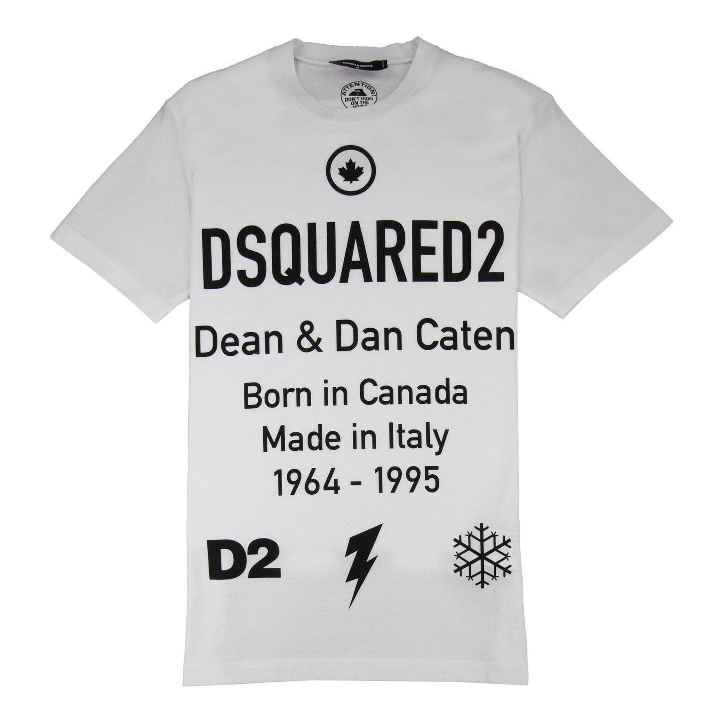 Dsquared2 Dean & Dan Symbol T-shirt White