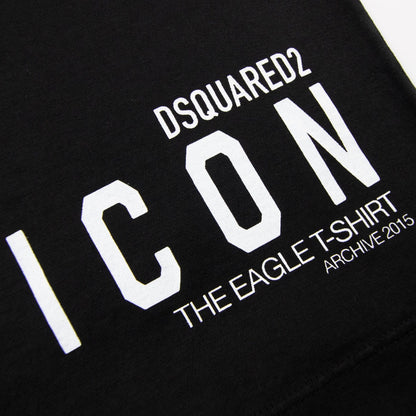 Dsquared2 Eagle Flag T-Shirt Black