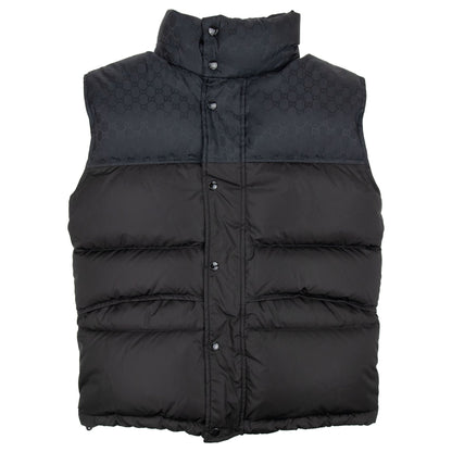Gucci GG Jacquard Nylon Gilet Black