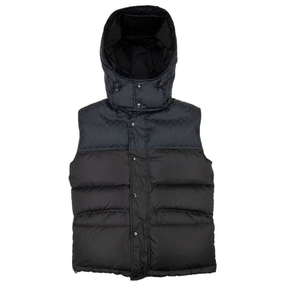 Gucci GG Jacquard Nylon Gilet Black
