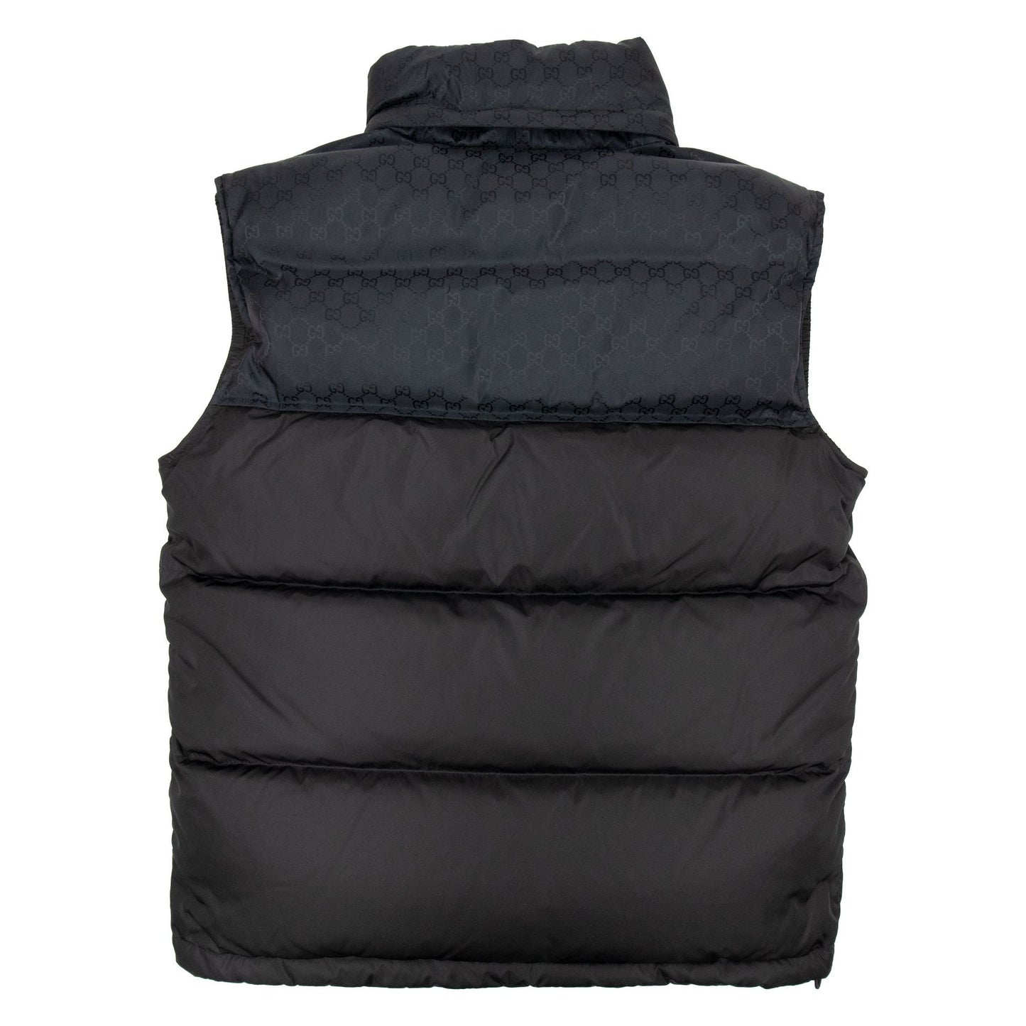 Gucci GG Jacquard Nylon Gilet Black