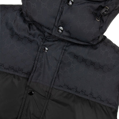 Gucci GG Jacquard Nylon Gilet Black
