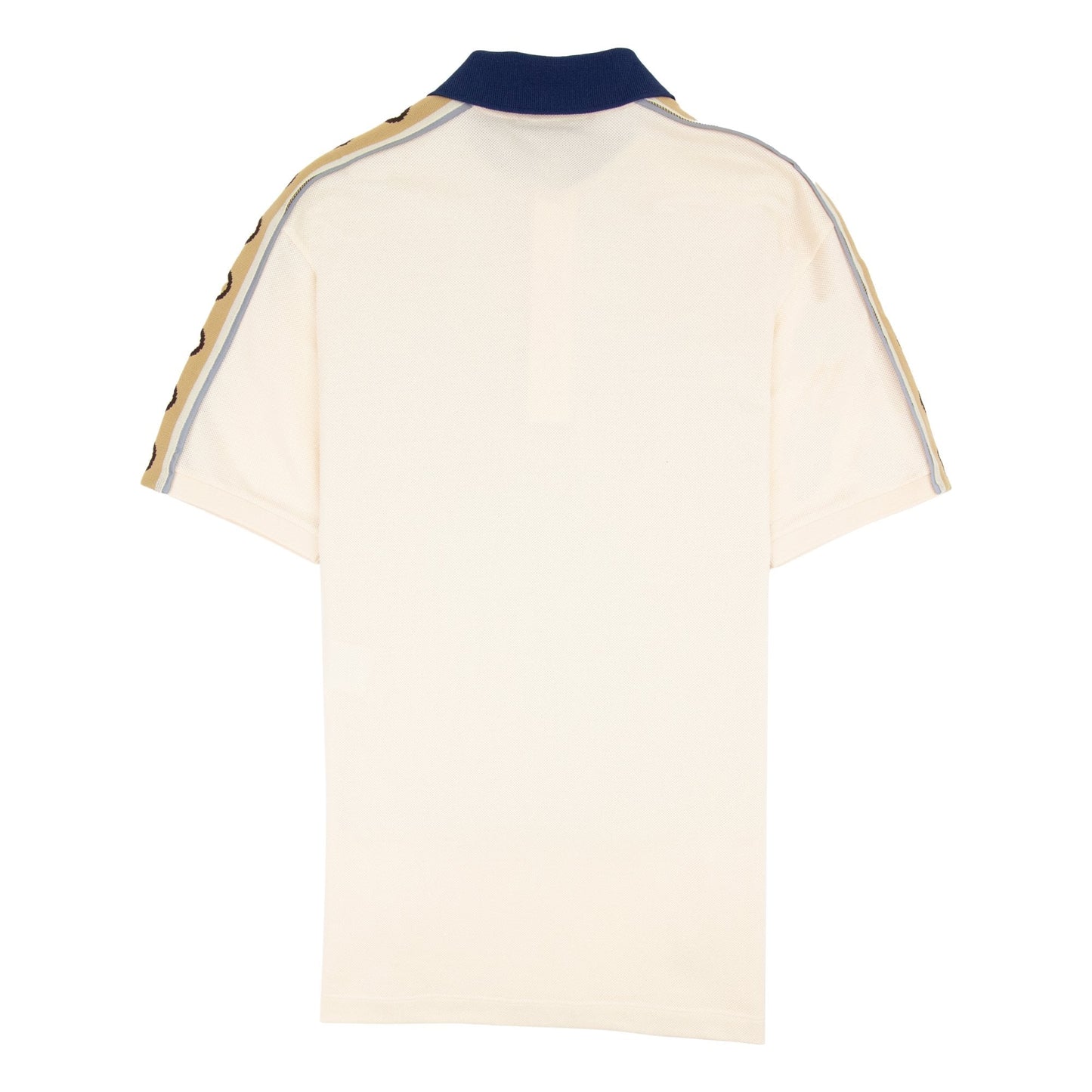 Gucci GG Side Tape Polo Cream