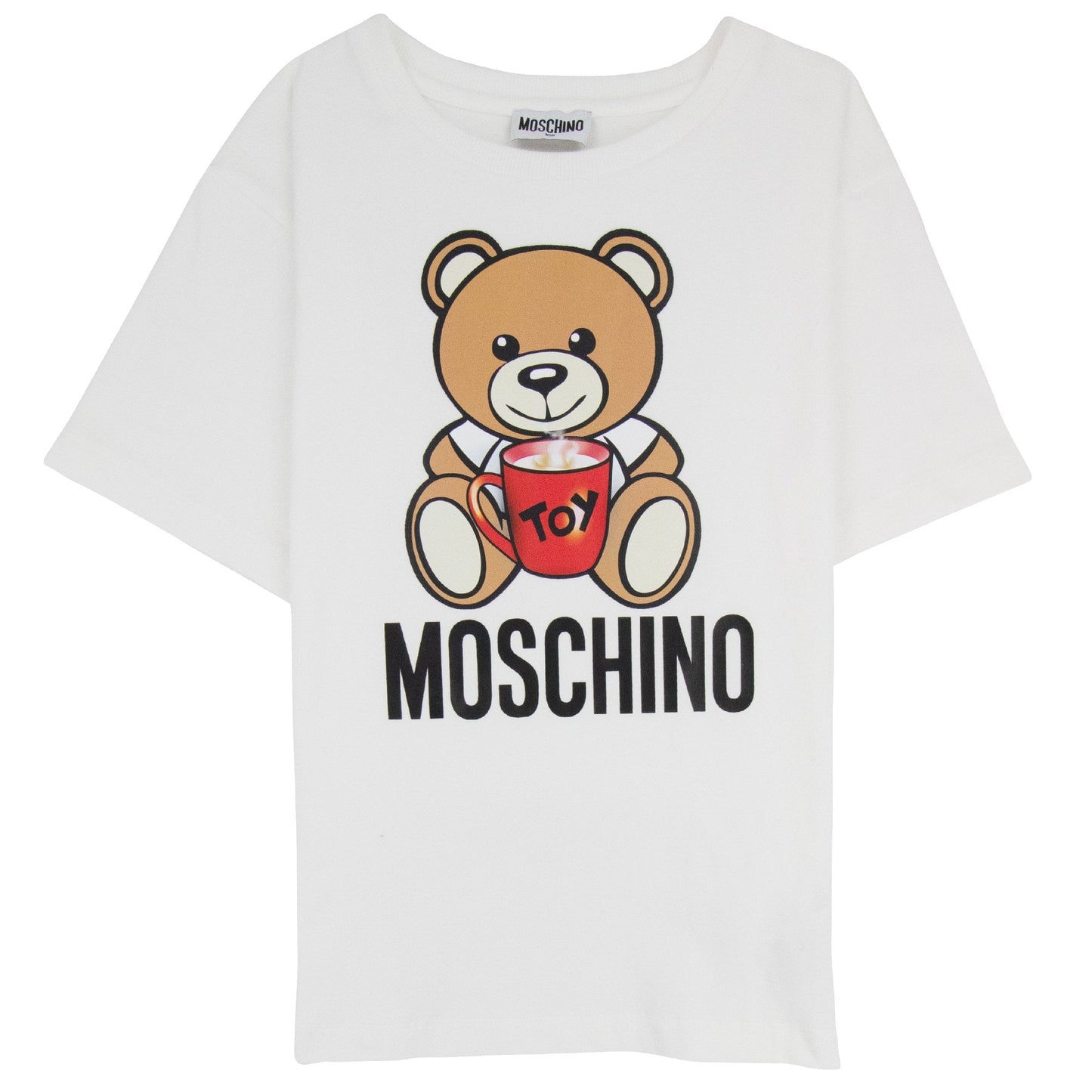 Moschino Kids Mug Teddy Bear Mix T-shirt Cloud 10063