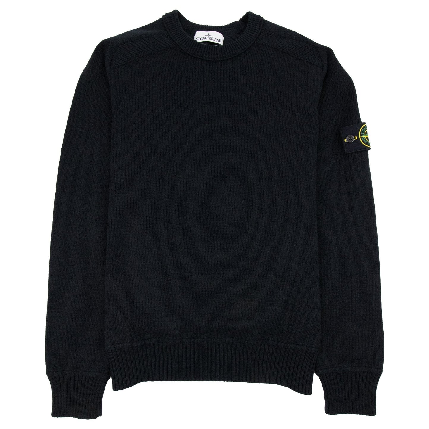 Stone Island 541a2 Crewneck Knit Black V0029