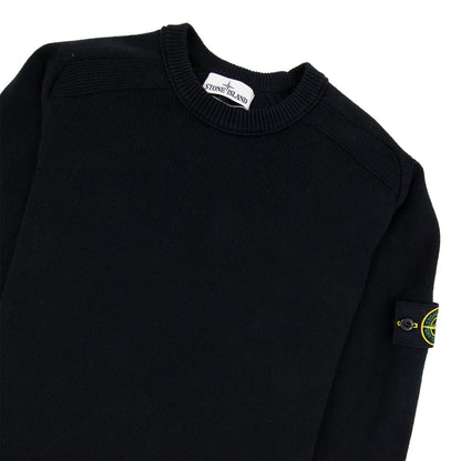 Stone Island 541a2 Crewneck Knit Black V0029