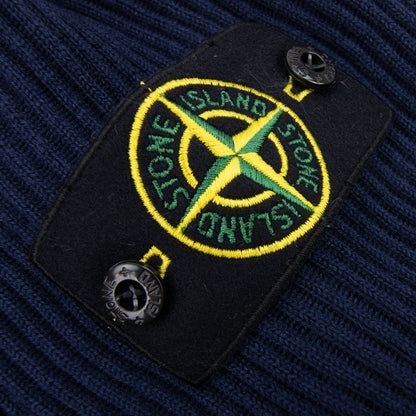 Stone Island 522C2 Full Rib Turtleneck Jumper Navy V0028