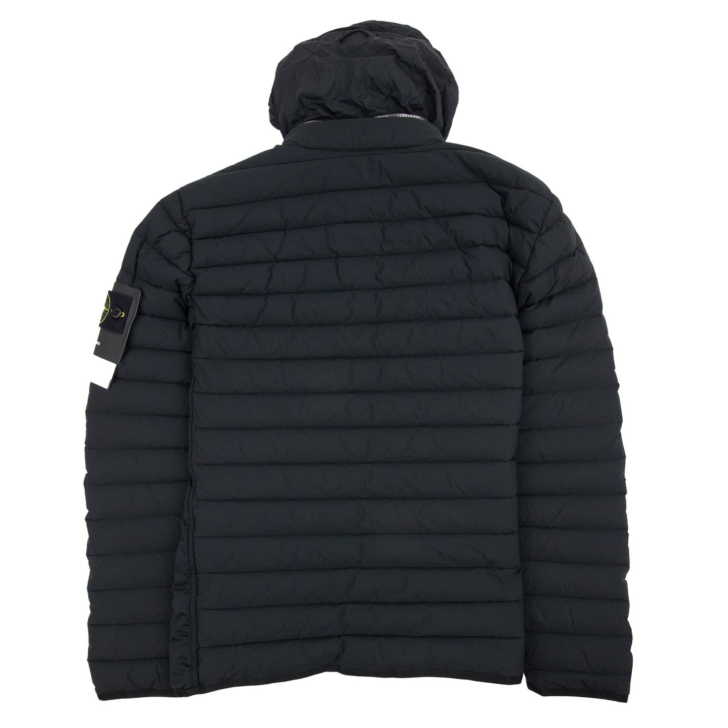 Stone Island Loom Woven Down Chambers Jacket Black V0029